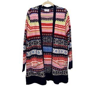 Old Navy Womens Nordic Pattern Open Front Cardigan Sweater - Size XL